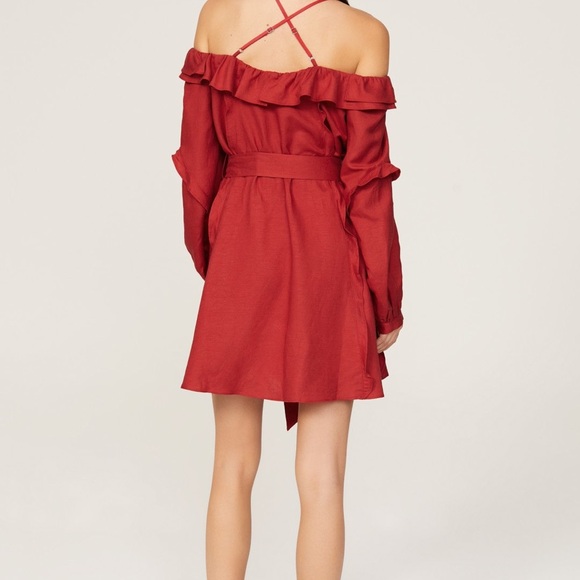 Marissa Webb Mini Linen Dress - Picture 4 of 5